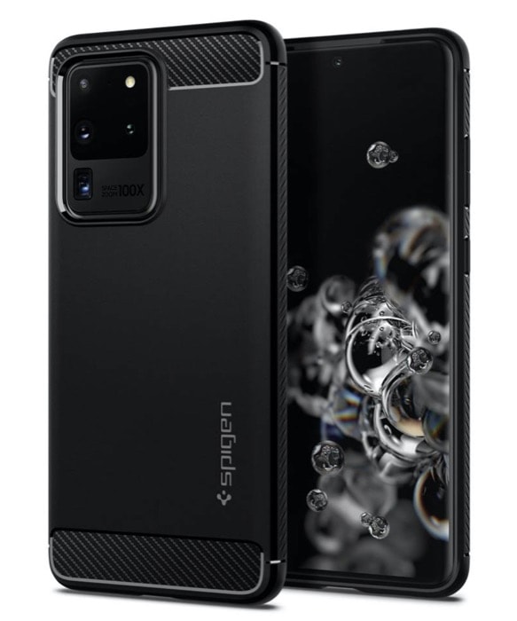 Die besten Hüllen und Cover für Samsung Galaxy S20, S20 Plus und S20 Ultra - Spigen Rugged Armor Hülle