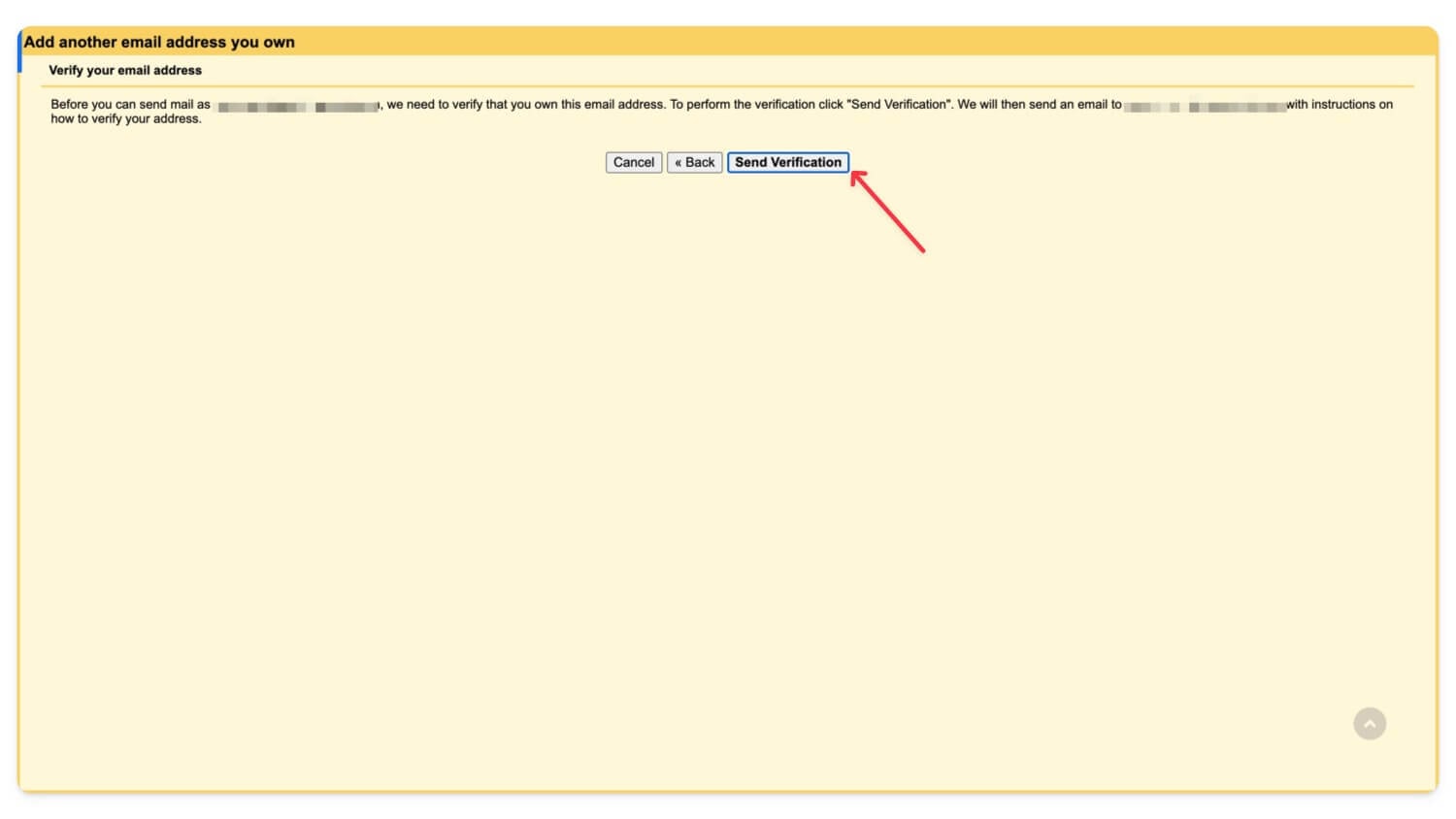 send email verification