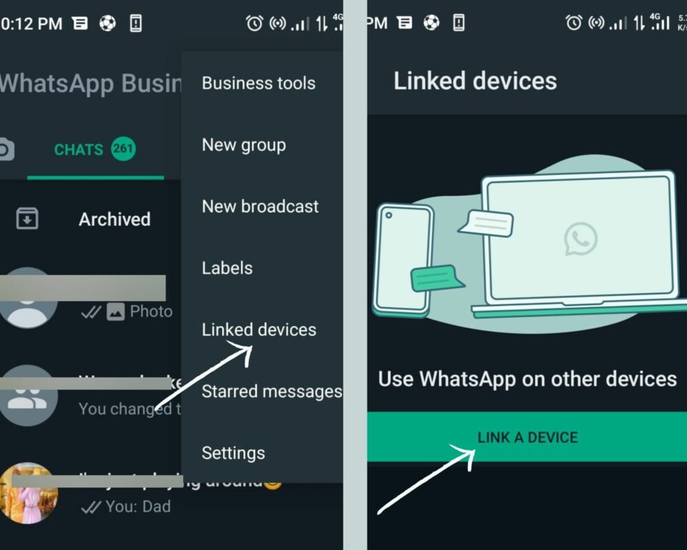 link whatsapp
