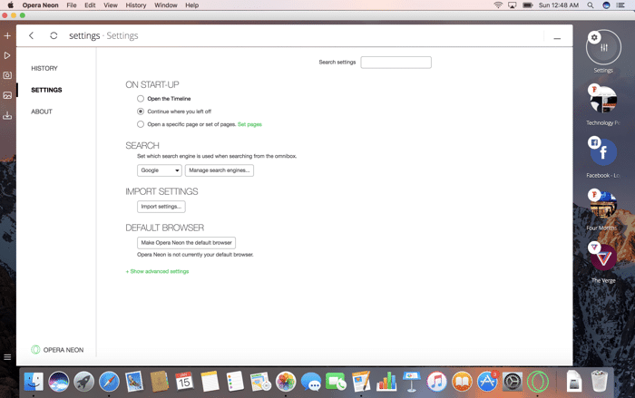 opera neon review: a bubbly concept for a browser - opera neon review 1