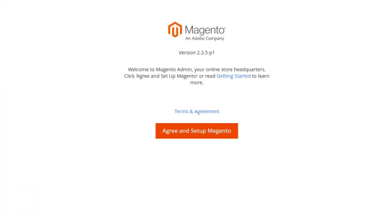 Magento-Setup