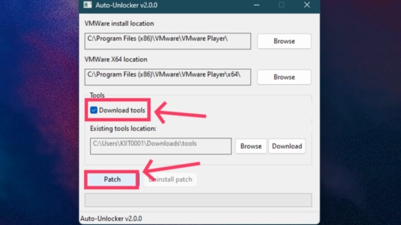 patcher vmware