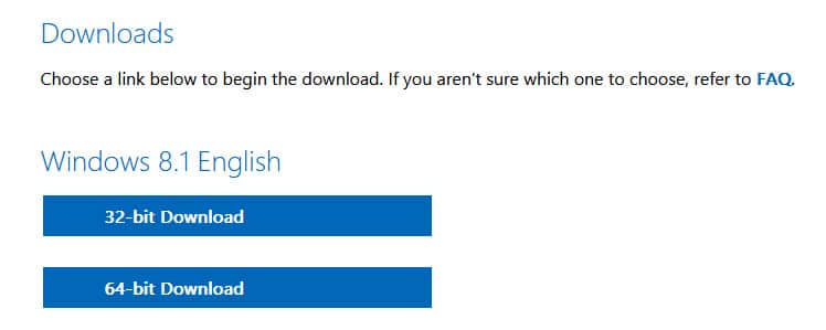 Scarica Windows 8.1 ISO