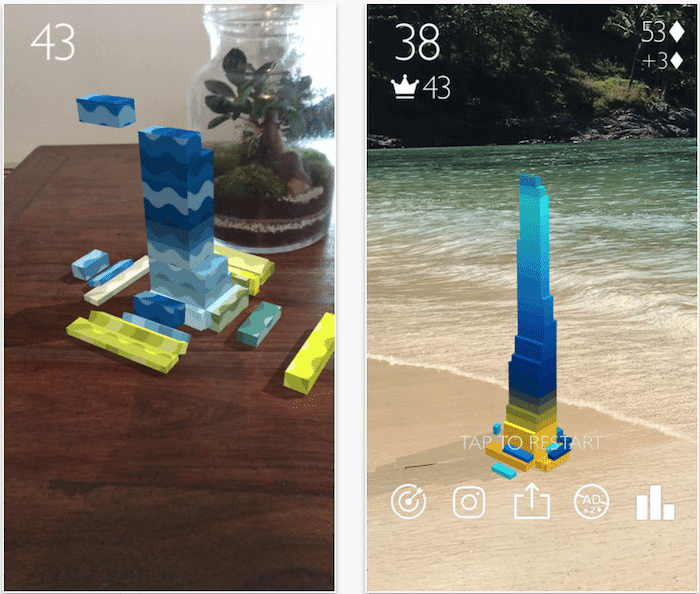 20+ ar apps and games you must try on ios 11 - stack ar