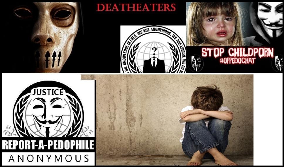 Anonymous rilancia l'Operazione Death Eaters per esporre reti internazionali di pedofili