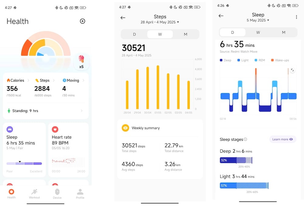 aplicación del redmi watch move