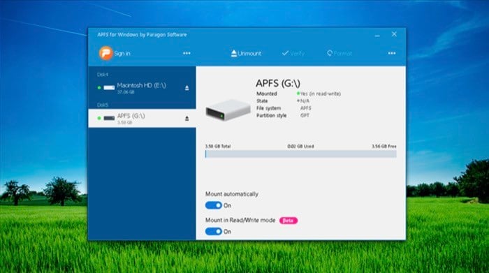 Paragon APFS