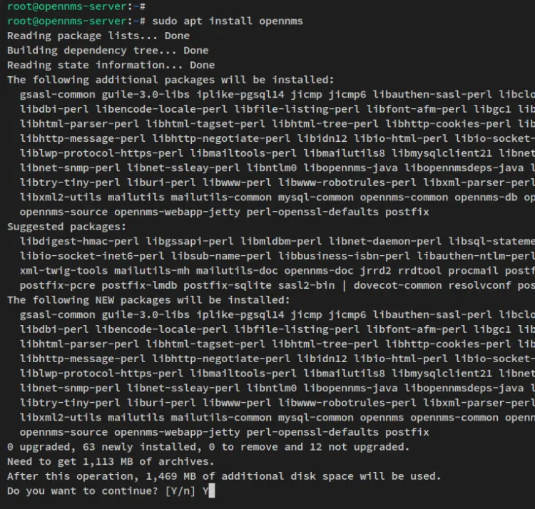 installer opennms
