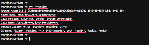 Testa la configurazione di Apache Maven