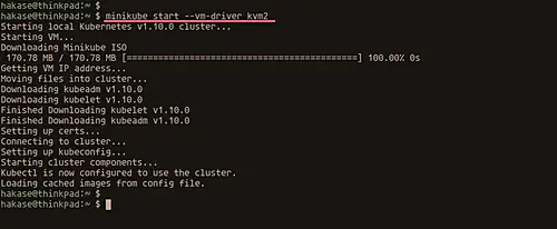Inicialización de Kubernetes con Minikube