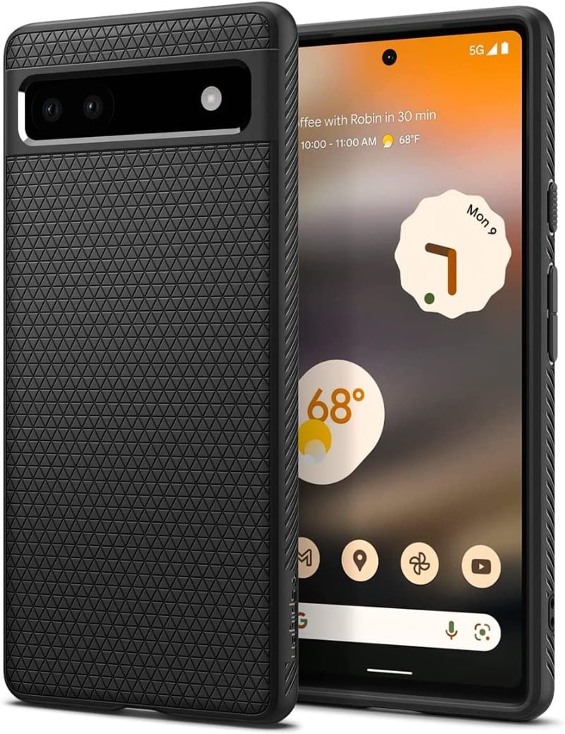 лучшие чехлы google pixel 6a spigen slim 1