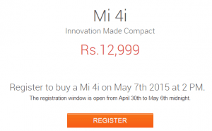 Xiaomi Mi 4i