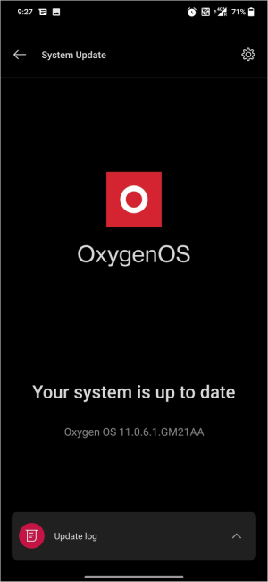aggiornamento del sistema android