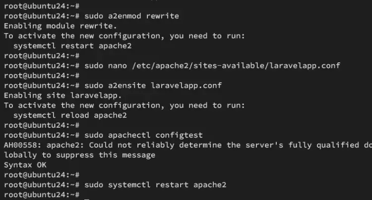 настройка apache vhost