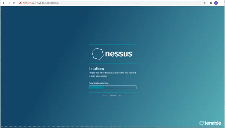 Inizializzazione di Nessus