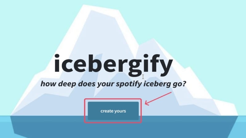 создайте свой spotify iceberg
