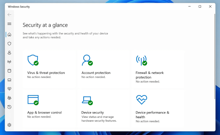 La Seguridad de Windows