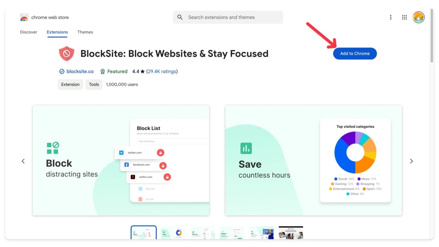 adicionar ao chrome