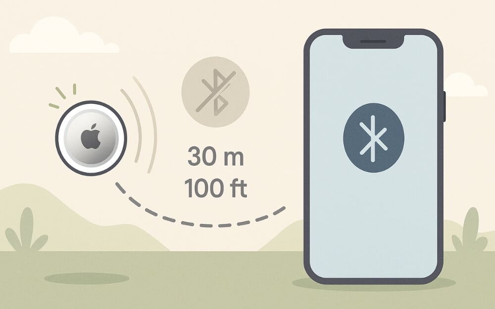 Der AirTag wird bald außerhalb der Bluetooth-Reichweite sein