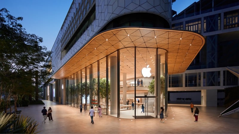 apple bkc, mumbai