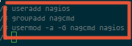 Ajouter un utilisateur et un groupe pour Nagios