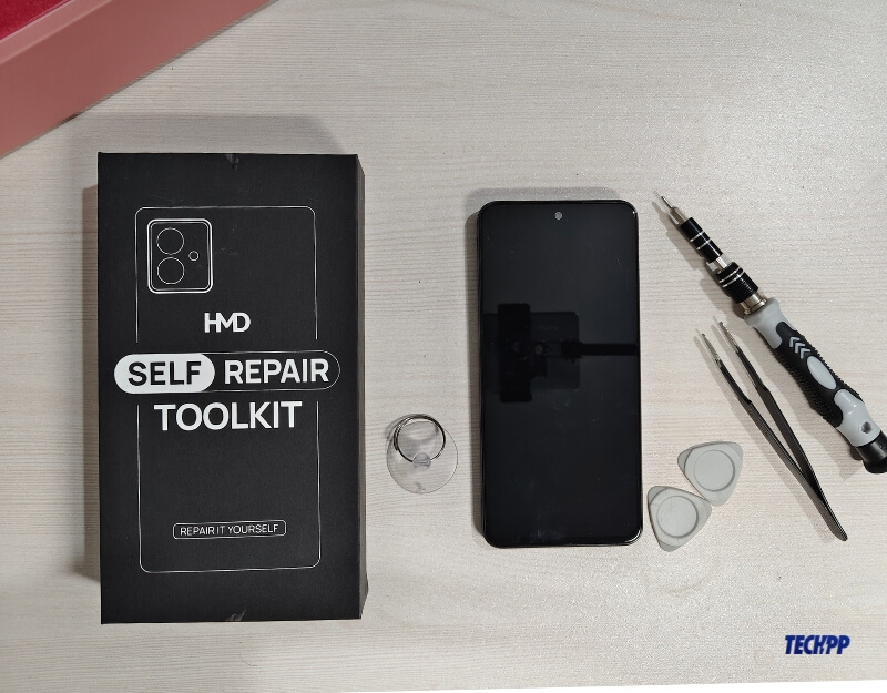 kit de auto-reparación hmd crest