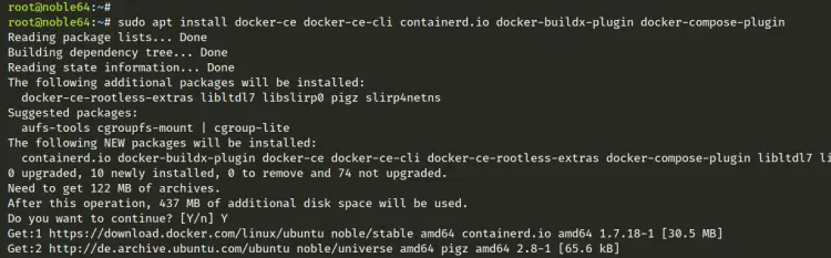 installer docker
