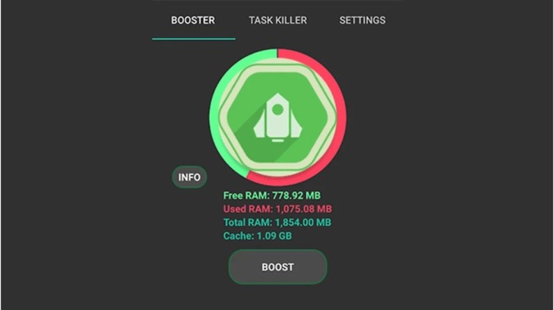 ram booster extreme speed