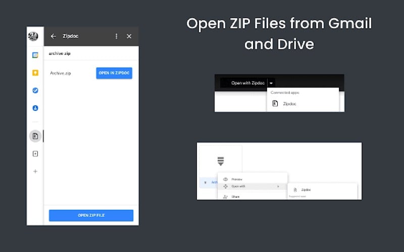 zip extractor add-on