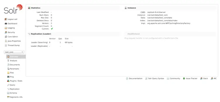 détails solr