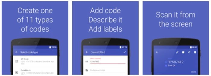 code generator app — barcode generator