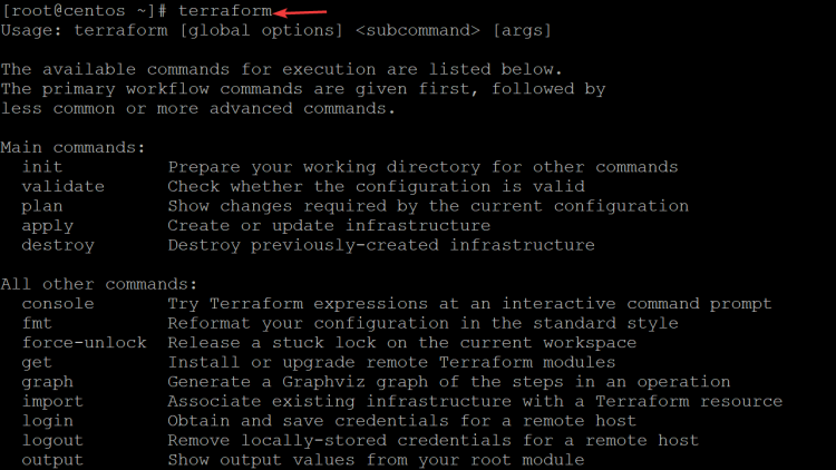 Installieren von Terraform