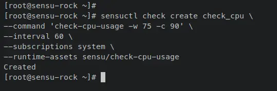 CPUチェックを作成