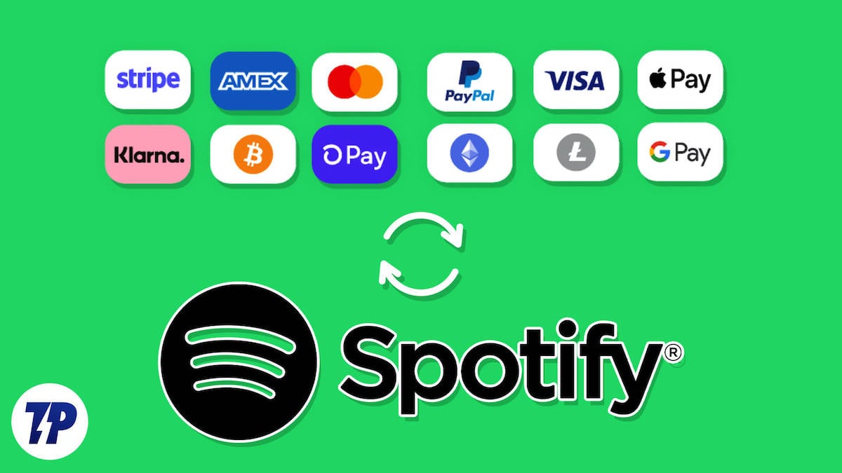 comment changer de méthode de paiement sur spotify