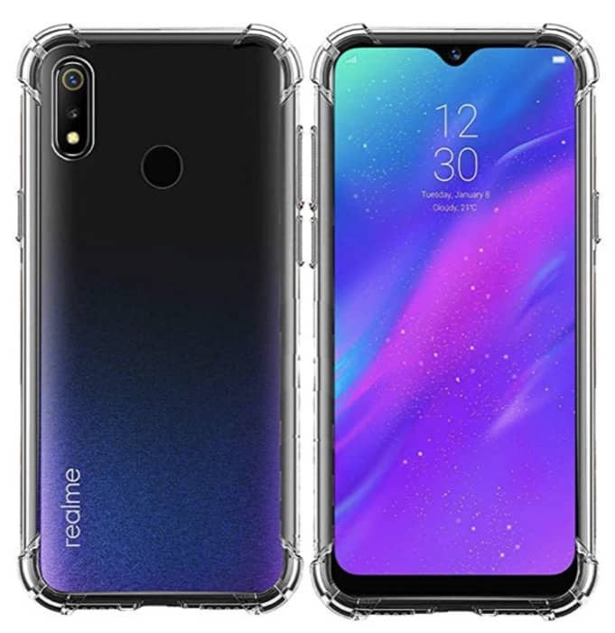7 beste Hüllen und Cover für das Realme 3i - designerz hub schutzweiche transparente stoßfeste hybrid-hülle