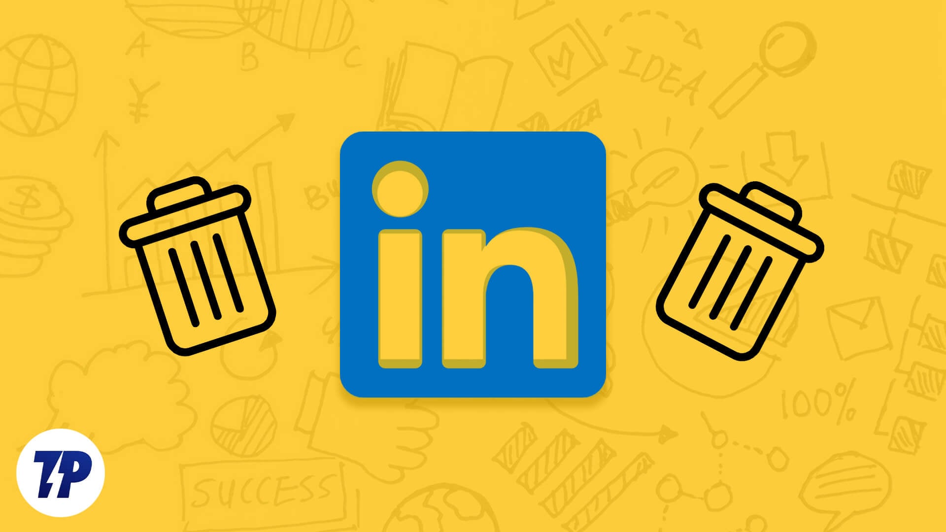 como deletar conta do linkedin