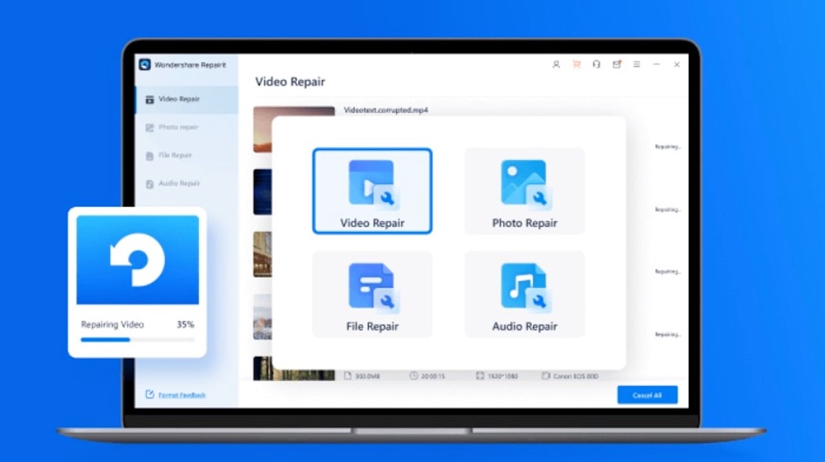 wondershare repairit pour bureau