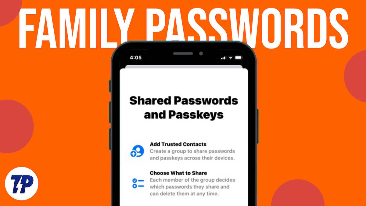 mots de passe familiaux sur iphone