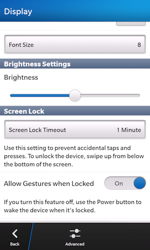 prevent accidental unlocking