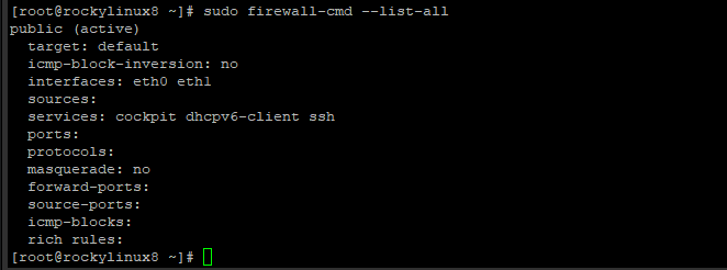 Configurazione del Firewall