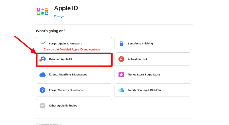 Apple IDカスタマーサポート