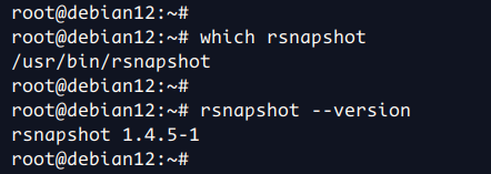 verificar rsnapshot