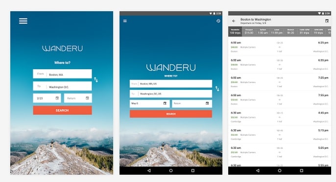 wanderu android