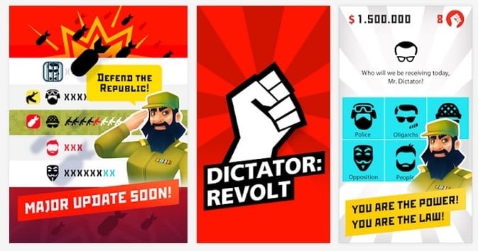 dictator revolt