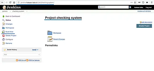 Proyecto comprobando el sistema