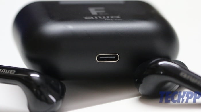aiwa at-x80fanc tws und esbt-460 quad driver wireless earphones review - aiwa tws review 4