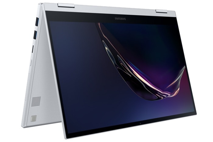 Samsung Galaxy Book Flex α 2-in-1 ノートパソコンが QLED ディスプレイと共に発表 - Samsung Galaxy Book Flex Alpha 1
