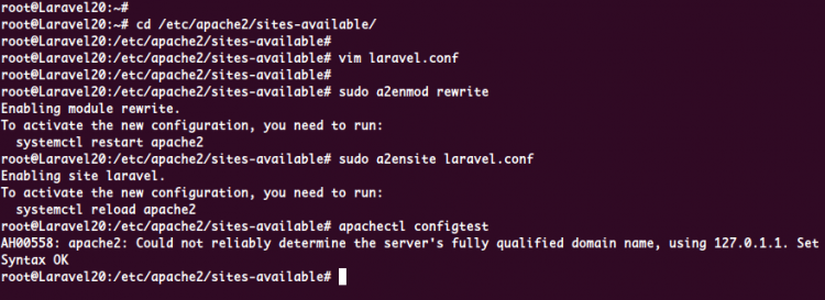 Setup Apache Virtual Host for Laravel