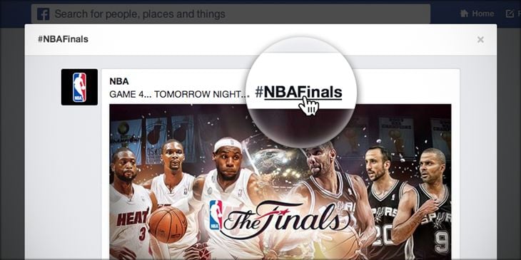 hashtags facebook