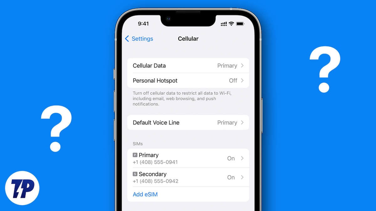 comment vérifier si esim est activée sur iphone